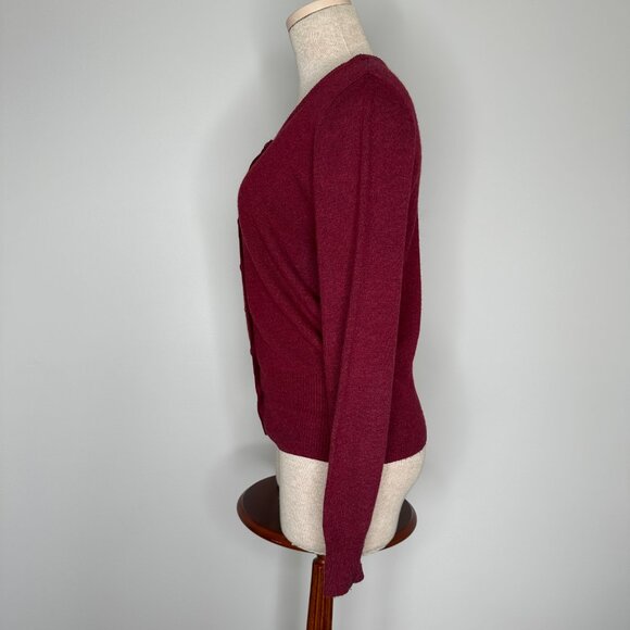 Monsoon Women's Button Long Sleeve Crew Neck Cardigan Size 8 - Picture 5 of 8